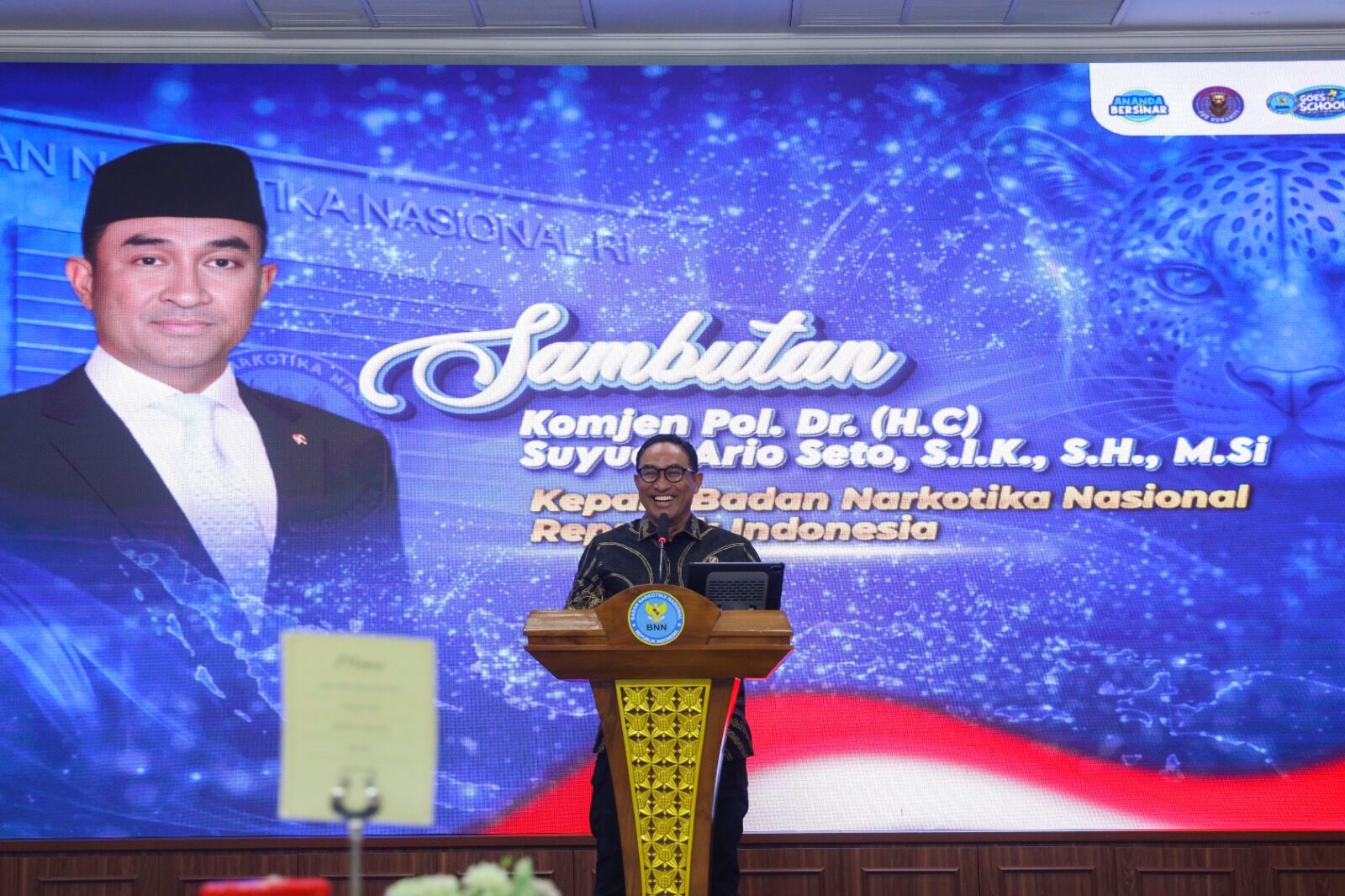 KEPALA BNN RI LEPAS SEJUMLAH PEJABAT PIMPINAN TINGGI YANG MEMASUKI MASA PURNA TUGAS